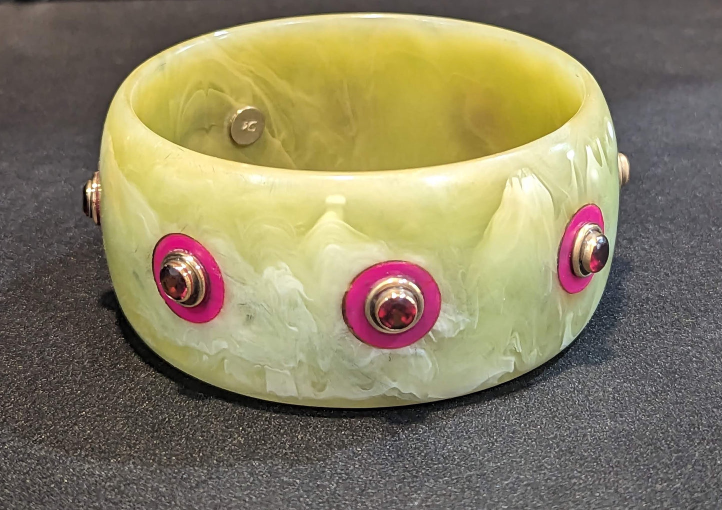 Vintage bakelite wide bracelet